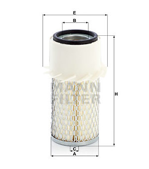 Vzduchový filtr MANN-FILTER C 934 x