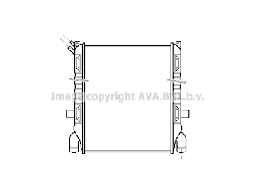 Chladič, chlazení motoru AVA QUALITY COOLING SC2003