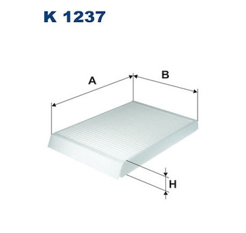 Filtr, vzduch v interiéru FILTRON K 1237