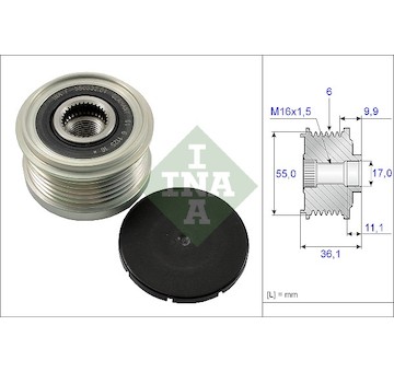 Předstihová spojka INA 535 0103 10