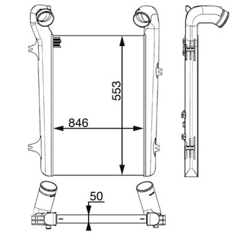 Chladič turba MAHLE CI 93 001P