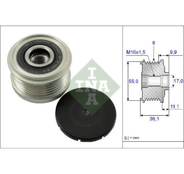 Předstihová spojka INA 535 0103 10