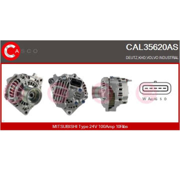 generátor CASCO CAL35620AS
