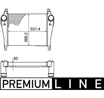 Chladič turba MAHLE CI 268 000P