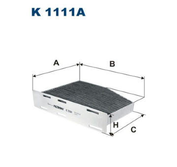 Filtr, vzduch v interiéru FILTRON K 1111A