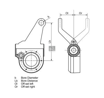 Pakovy ovladac, brzdový systém DT Spare Parts 1.18111