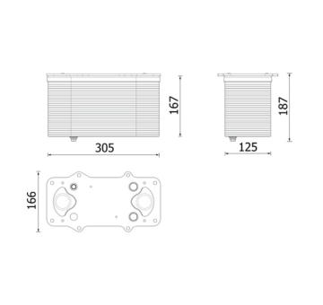 Chladič turba MAHLE CI 704 000P
