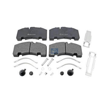 Sada brzdových destiček, kotoučová brzda DT Spare Parts 10.14002
