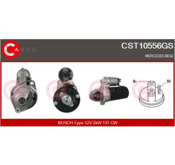 Motor stěračů CASCO CWM48101GS