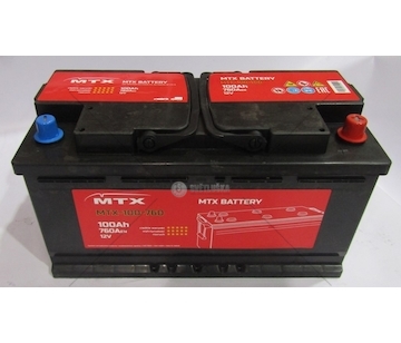 Autobaterie 12V 100AH MTX BATTERY 760A MTX MTX-100-780