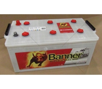 Autobaterie 12V 225AH BANNER SHD 1150A BANNER 72511N