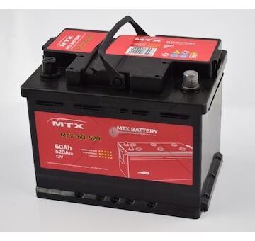 Autobaterie 12V 60AH 520A 242X175X190
