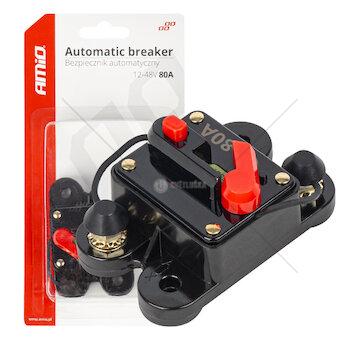 Automatická autopojistka 12-48V 80A AMIO-03827