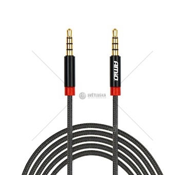 AUX kabel jack-jack 3,5mm 200cm AMiO-03270