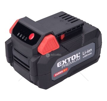 Baterie akumulátorová GARDEN20V, 20V Li-ion, 4000mAh EXTOL PREMIUM