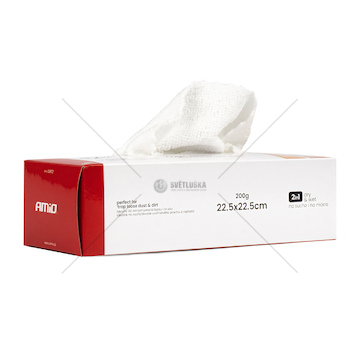 Box utěrek z mikrovlákna 22,5 x 22,5 cm 200g AMiO-03972