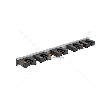 Držák na nářadí, pětimístný, délka 51 cm - BRADAS