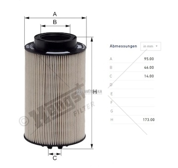 Filtr paliva man tga,tgl,tgm,tgs,tgx, neoplan, liebherr, van hool, temsa bus 0056826_A