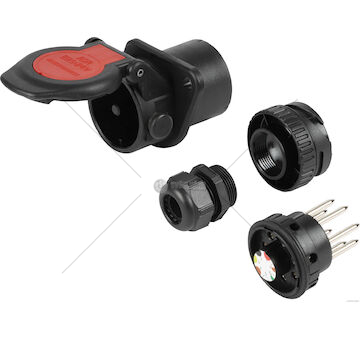 GNIAZDO ABS/EBS 24V 7-POLOWE NA SRUBKI HERTH 51305254