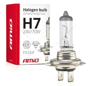 Halogenová žárovka H7 24V 70W UV filter (E4)