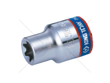 Hlavice nástrčná E-TORX E20 krátká KING TON 437520M