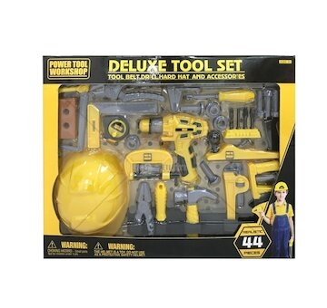 Hračka G21 Dětské nářadí DELUXE TOOLS, 44 dílů