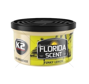 K2 FLORIDA SCENT osvěžovač vzduchu v plechovce FUNKY LEMON V87CYT 50 ml