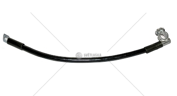 Kabel autobaterie 0,4M svorka  MINUS  PM40-