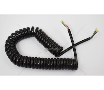 Kabel spirálový 8 drát 4,5MB  PS8/7X0,75+1/4,5