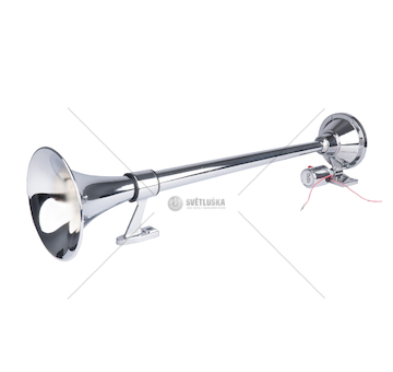 Klakson fanfara chrom 640 mm 12V 24V AMiO-0407