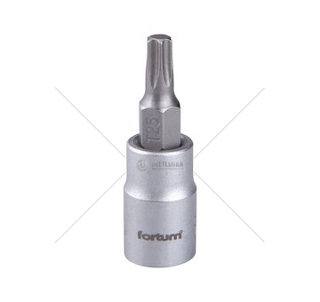 Klíč zástrčný TORX, 1/4', TX25, L 37mm, CrV/S2, FORTUM