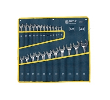 Klíče očko-ploché sada 6-32MM 24 kusů MTX 35344