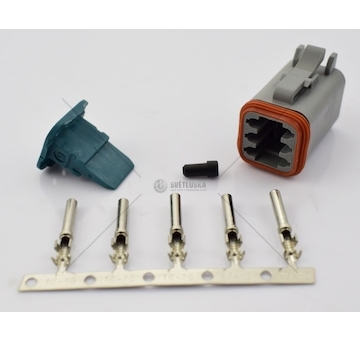 Konektor DEUTSCH 6 PIN WESEM A07131