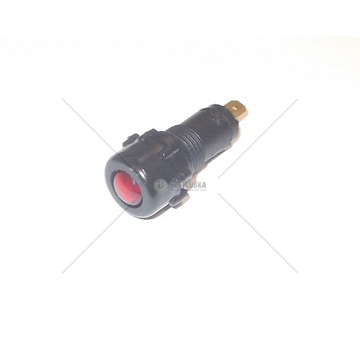 Kontrolka oranžová kulatá LED 12/24V