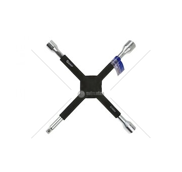 Křížový klíč na kolové matice 14" 17mm, 19mm, 21mm, 1/2" GEKO