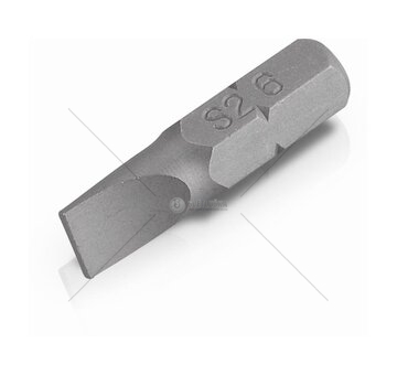 KRT061320 - 2 ks Bitů FL6 x 1.0 mm 25 mm KREATOR