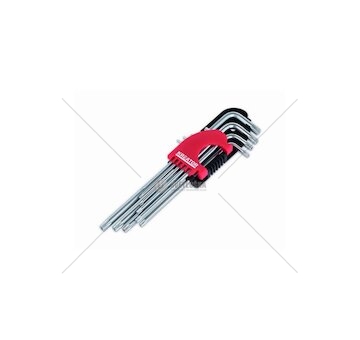 KRT408303 - Sada klíčů HEX dlouhé 9ks TORX KREATOR