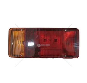 Kryt svítilny kompletní IVECO ST/TYP levý červený TANGDE TD02-59-003S