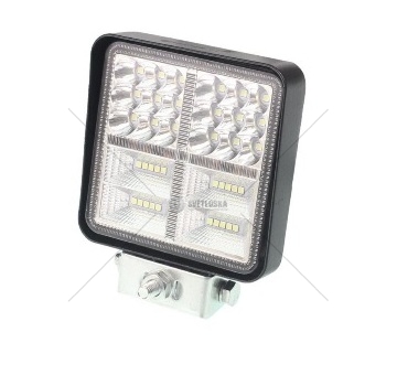 LED pracovní světlo 38 LED 38x3W dálkové+rozptylové 114W 107x107x38