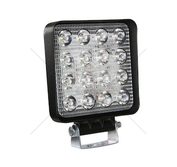 LED prostorové světlo 16x LED, 9 - 36 V, 110 x 110 x 35 mm - MAR-POL