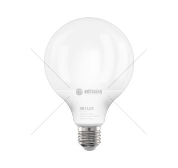 LED žárovka Big Globe 15W E27 G120 WW RLL 444 RETLUX