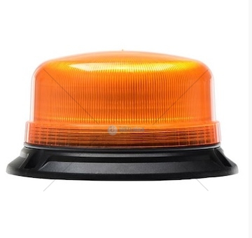 Maják oranžový LED 12-24V 36 LED Nízký upevnění na 3 šrouby 120 záblesků za 1 min