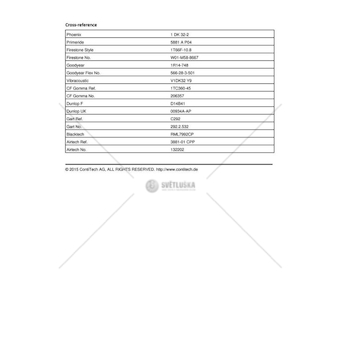 Mech, pneumaticke odpruzeni 05962 881MBP30