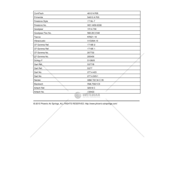 Mech, pneumaticke odpruzeni PHOENIX 1D28A10