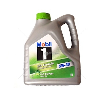 Motorový olej -  5w30 mobil 1 esp formula 4l 0006