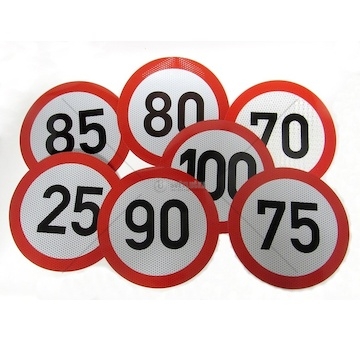 Nálepka rychlosti 100 km reflexní 937795100eu_A