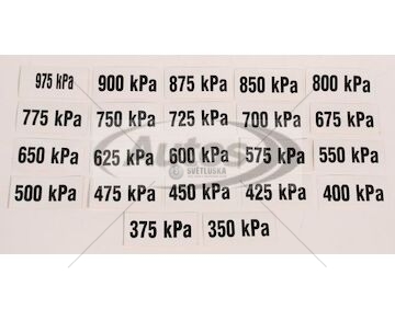 Nálepka tlaku 625 kpa 917792625_A