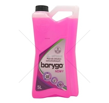 Borygo směs do chladiče 5L ruzova