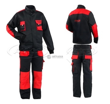 Oblečení pracovní s logem autos - komplet s bundou a kalhoty, vel. xl 0789280_A