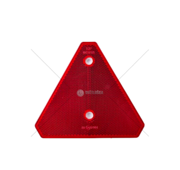 Odrazka červená trojúhelník UT125